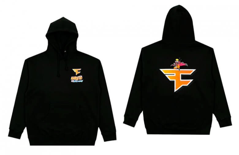 Faze Clan X Naruto Shippuden Reloaded Apparel The Gaming Wear 2585