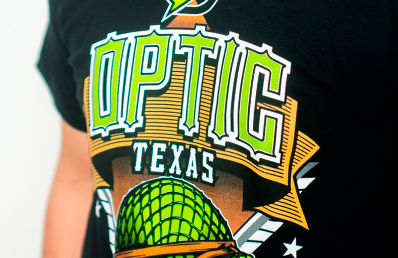 Optic Gaming x Texas Rangers - Pinstripe Jersey #06 - Size XL- New  Greenwall CTD