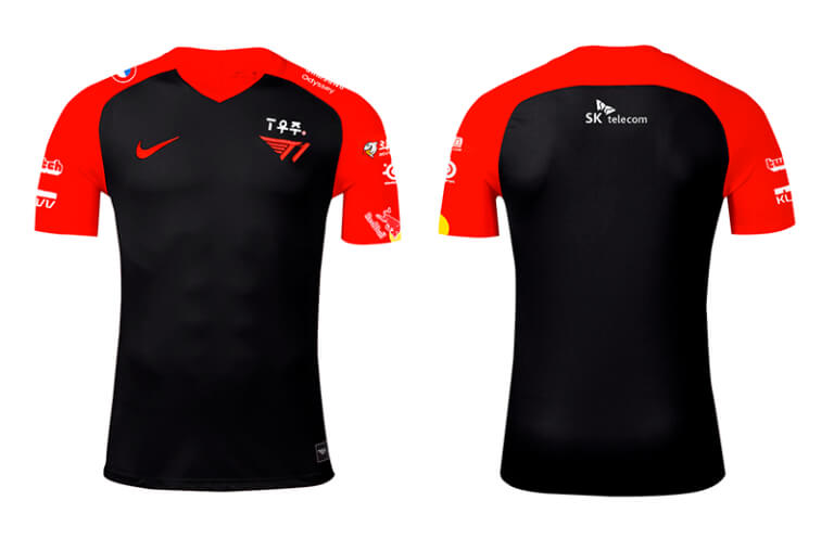 t1 nike shirt